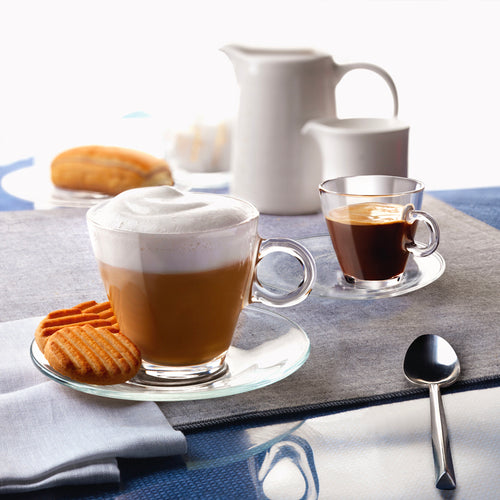 10 Cl Bormioli Rocco Easy Bar Kaffeetasse Aus Sicherheitsglas Set 12 Stk