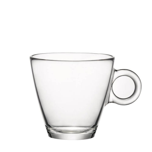 10 Cl Bormioli Rocco Easy Bar Kaffeetasse Aus Sicherheitsglas Set 12 Stk