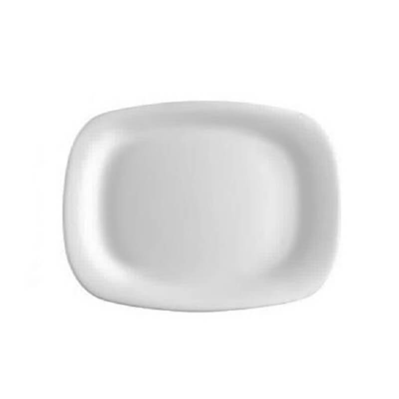 28 Cm Bormioli Rocco Grangusto Servierteller aus opalisierendem Sicherheitsglas Set mit 6 Stk