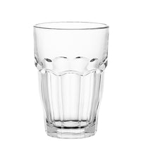 37 Cl Bormioli Rocco Rock Bar Frisdrankglas in Gehard Glas - Set van 6 Stuks