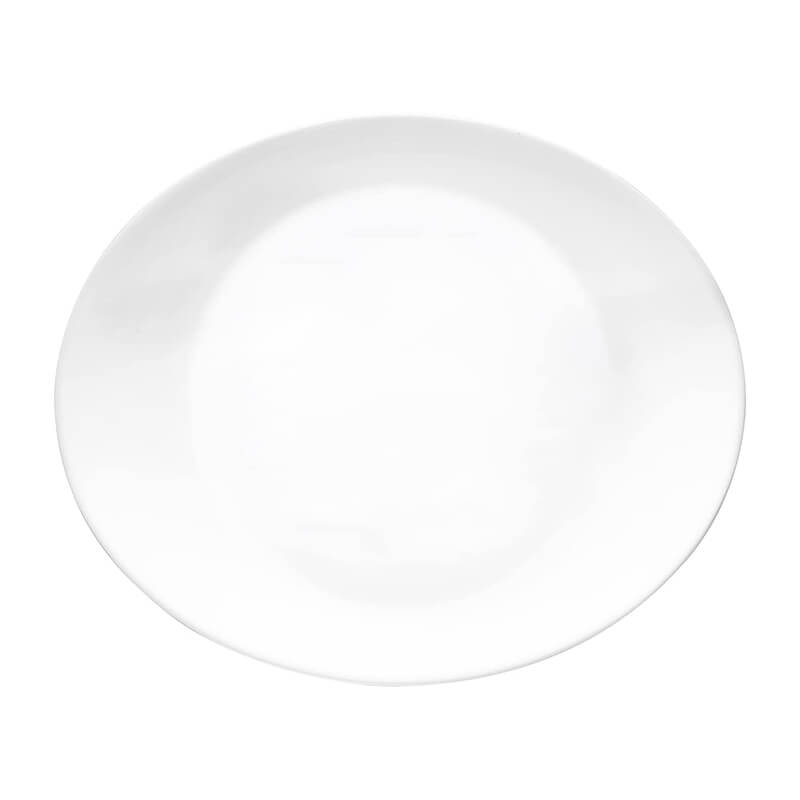 31 7 Cm Bormioli Rocco Plato bistec Grangusto de vidrio opal templado Set de 6 pz