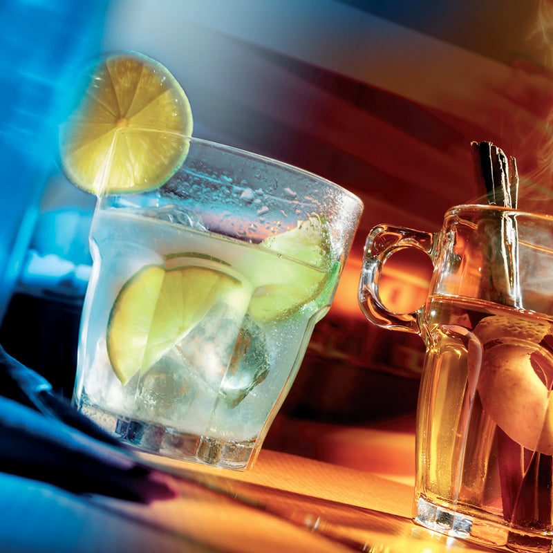 39 Cl Bormioli Rocco Rock Bar Verre à Eau en Verre Trempé - Lot de 6 Pièces
