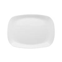 21 7 Cm Bormioli Rocco Grangusto Serving Platter in Tempered Opal Glass Set of 6 Pcs