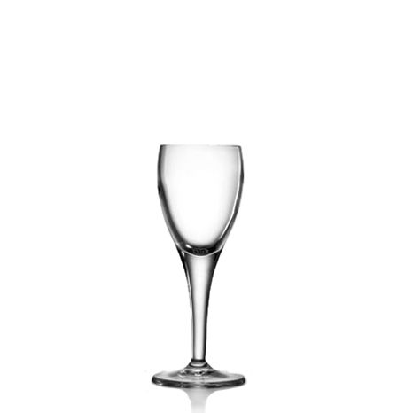 7 Cl Bormioli Luigi Michelangelo Copa de Licor De Vidrio Set de 6 Pzas