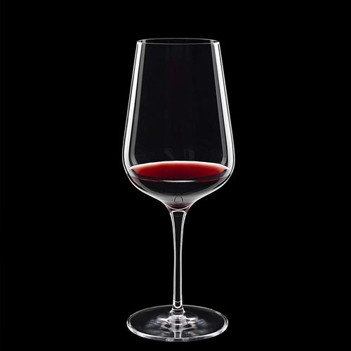 55 Cl Bormioli Luigi Intenso Red Wine Glass in Glass Set of 6 Pieces