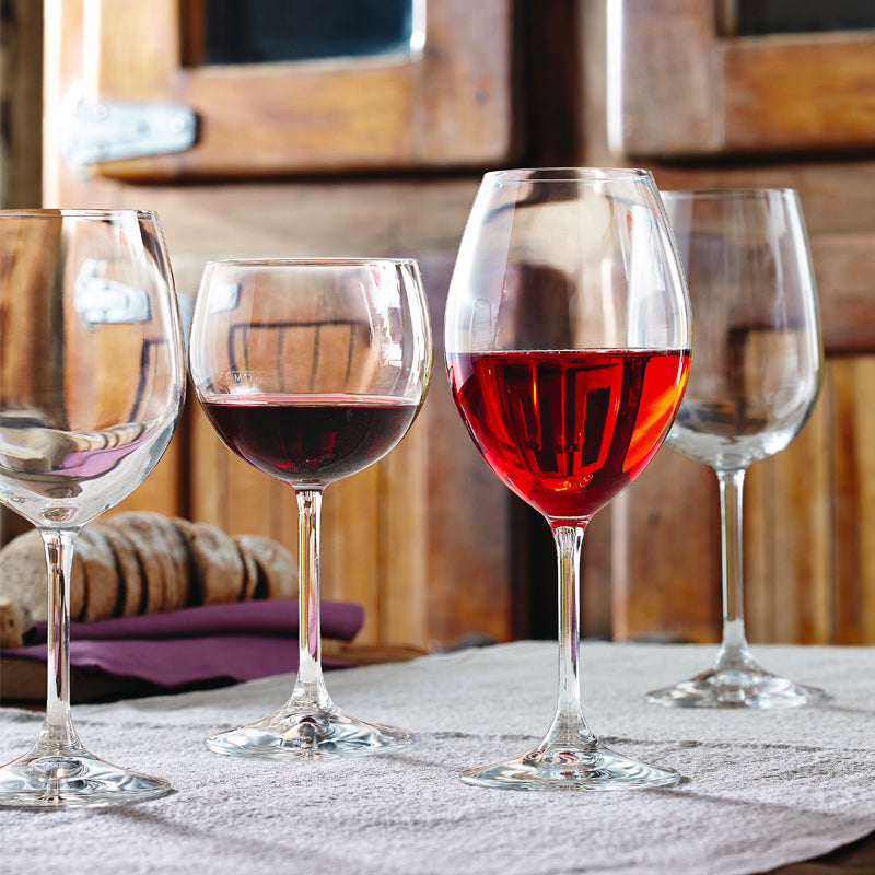 48 Cl Bormioli Rocco Riserva Rotweinglas Aus Glas Set 6 Pezzi