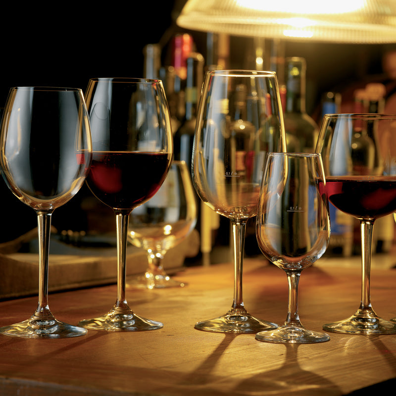 37 Cl Bormioli Rocco Riserva Cabernet Red Wine Glass in Glass Set of 6 Pieces