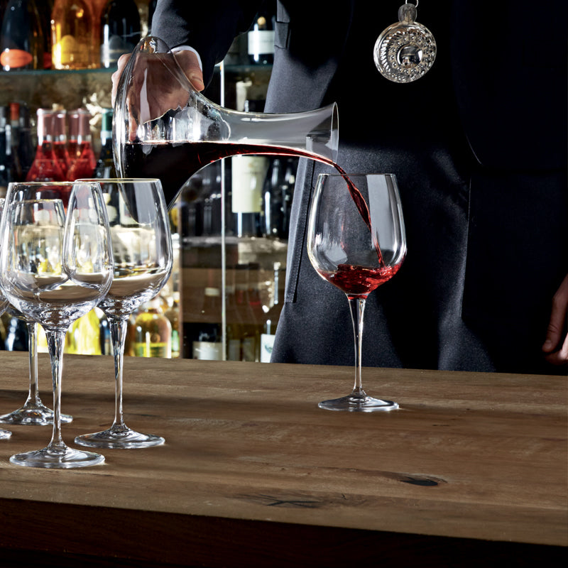 55 Cl Bormioli Rocco Riserva Verre À Vin Rouge Bordeaux En Verre Lot de 6 Pièces