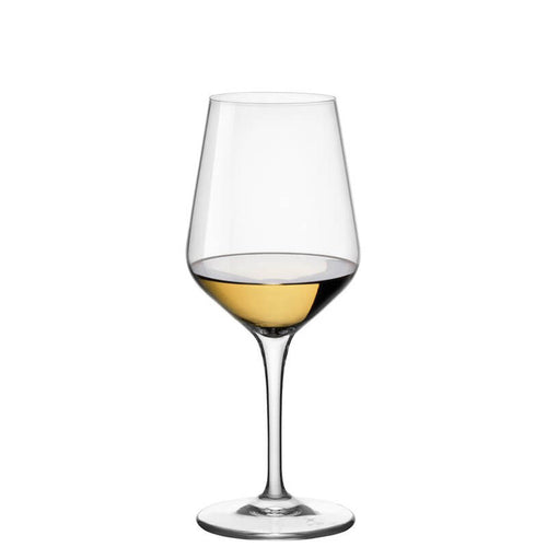 35 Cl Bormioli Rocco Electra White Wine Glass in Glass - Set of 6 Pieces