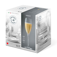 26 Cl Bormioli Rocco Premium Calice Flute In Vetro Set 6 Pezzi