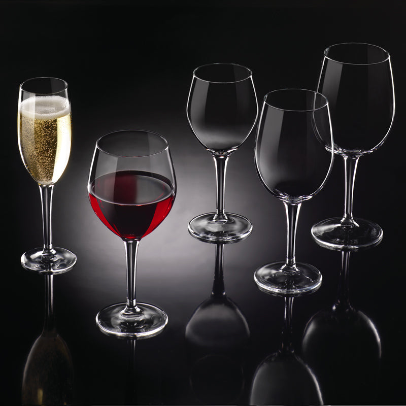 38 Cl Bormioli Rocco New Kalix Fluteglas in Gehard Glas - Set van 12 Stuks