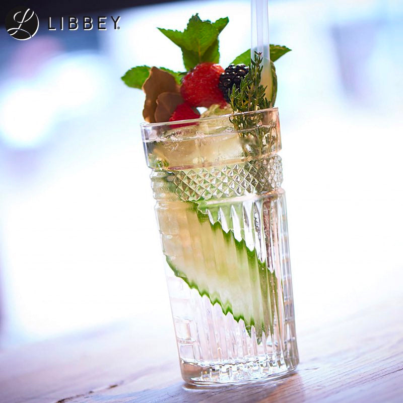 47 Cl Libbey Radiant Vaso de Refresco en Vidrio - Set de 12 Piezas