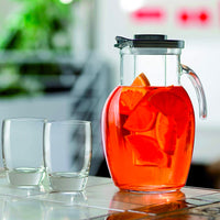 34 5 Cl Bormioli Luigi Michelangelo Verre à eau en verre Set de 4 pièces