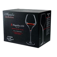 65 Cl Bormioli Luigi Magnifico Proefglas van glas Set van 6 stuks