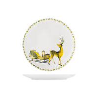 H&H Lapponia Servizio Piatti In Porcellana - Set 18 Pz