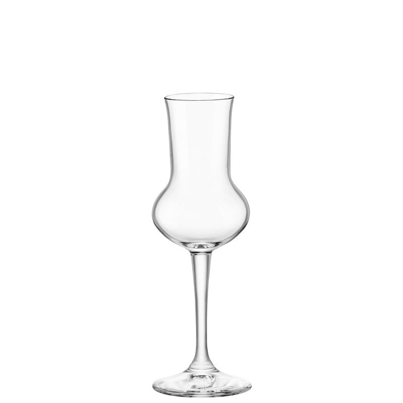 8 Cl Bormioli Rocco Restaurant Grappa Glass in Glass Set of 12 Pieces