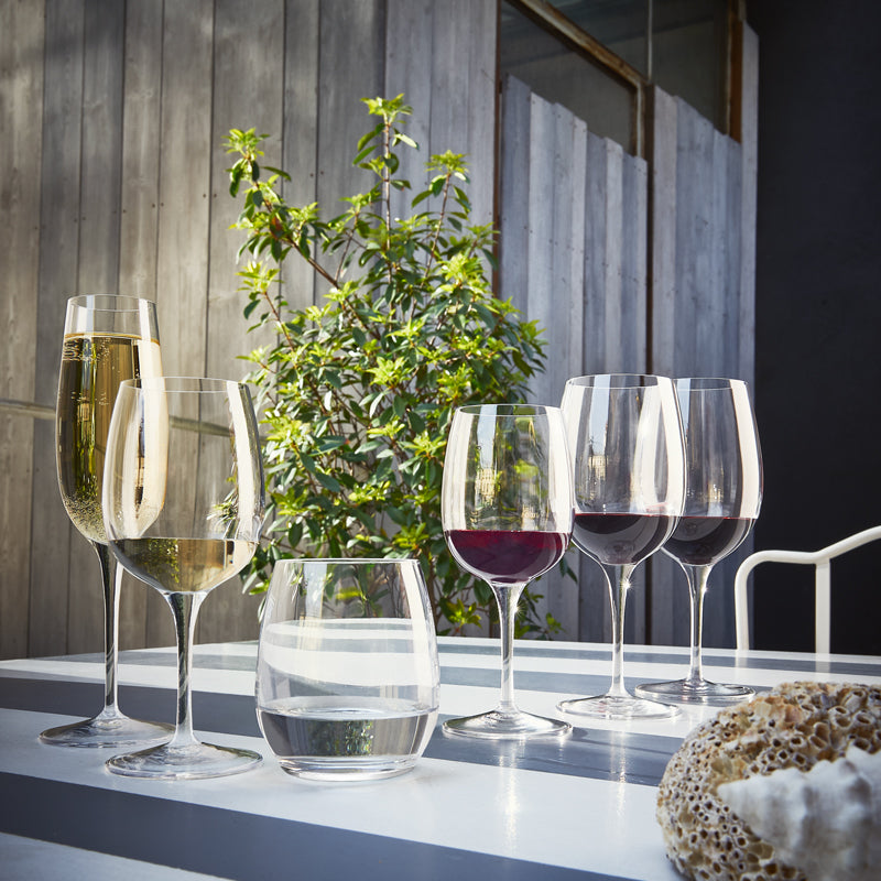 23 5 Cl Bormioli Luigi Palace Sektflöte aus Glas Set 6 Stk