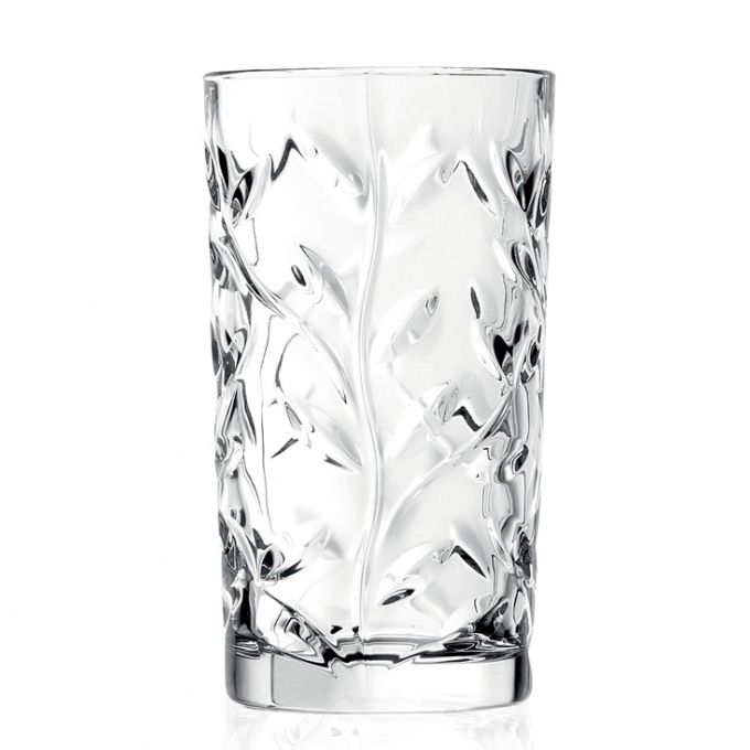 36 Cl Rcr Laurus Getränkeglas aus Glas Set 6 Stück