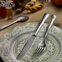 Pintinox Settecento cuchillo de fruta en acero inoxidable - set 12 piezas