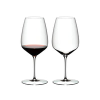 82 9 Cl Riedel Veloce Cabernet Merlot Red Wine Glass In Glass Set of 2 Pieces