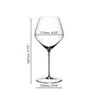 24 7 Cl Riedel Veloce Red Wine Glass In Glass Set of 2 Pieces