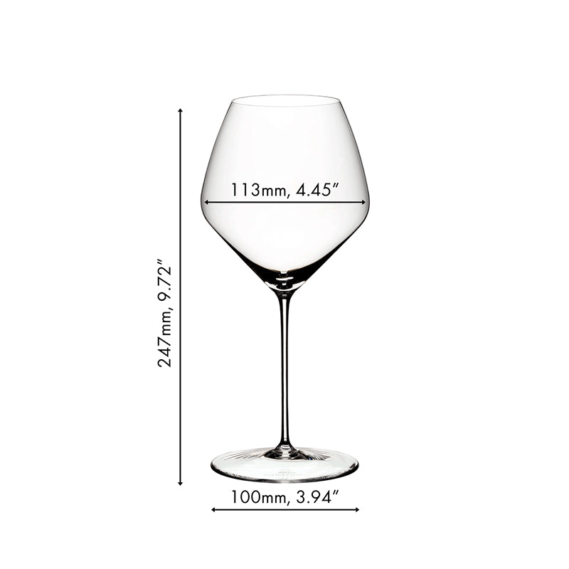 24 7 Cl Riedel Veloce Red Wine Glass In Glass Set of 2 Pieces