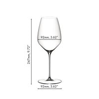 19 5 Cl Riedel Veloce Riesling Proefglas In Glas Set van 2 St.