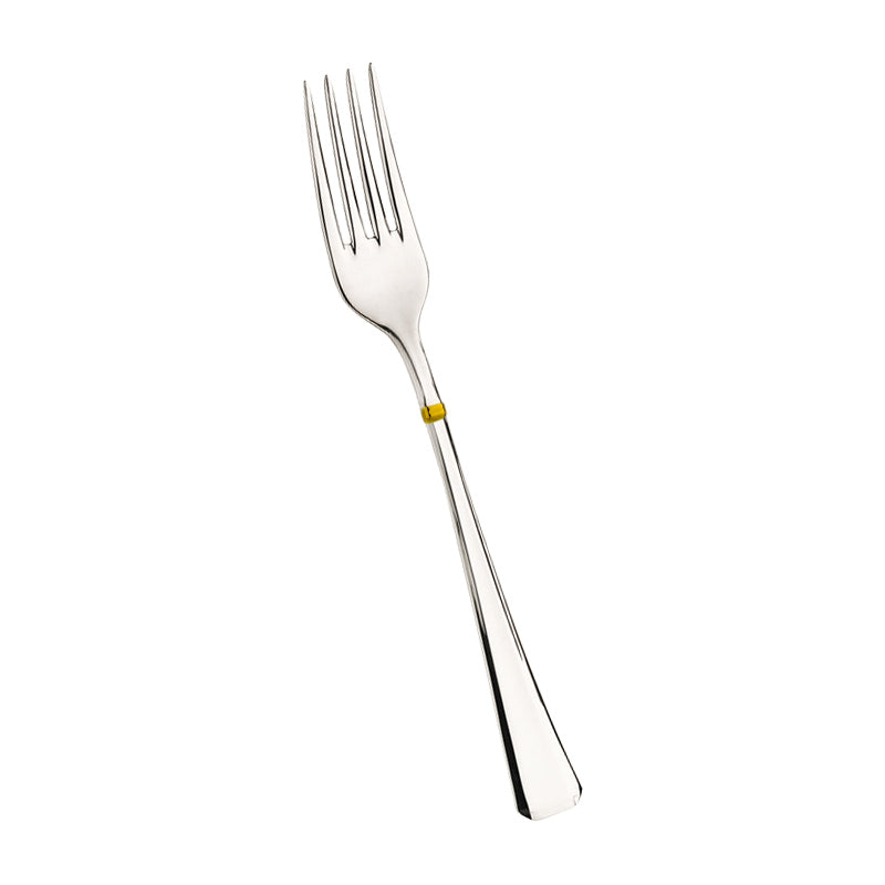 Pintinox Leonardo Tenedor de Mesa En Acero Inoxidable Set de 12 Pzas