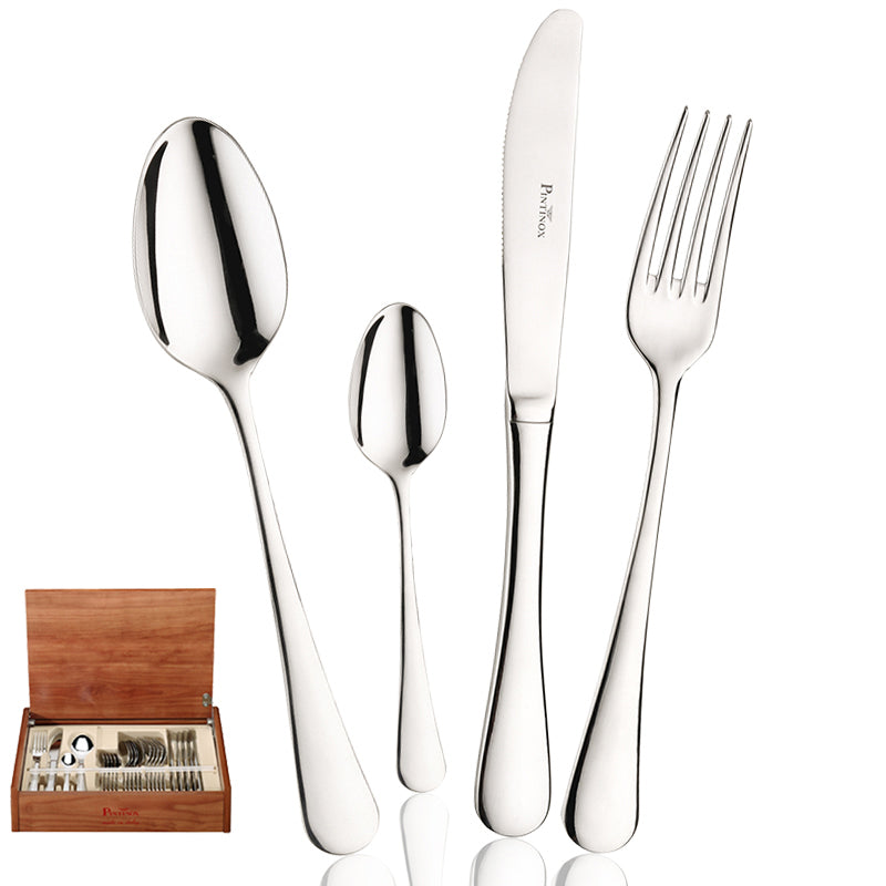 Pintinox Stresa Besteckset Aus Edelstahl Set mit 24 Stück