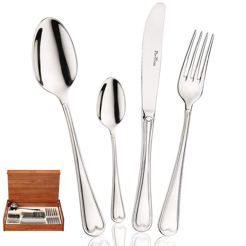 Pintinox SupergaService de couverts en acier inoxydable set de 49 pièces