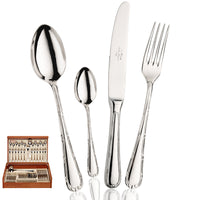 Pintinox Filet Service De Couverts En Acier Inoxydable Set 75 Pcs