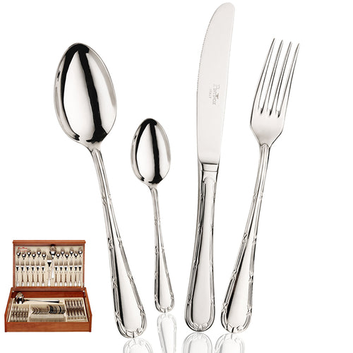 Pintinox Filet Service De Couverts En Acier Inoxydable Set 126 pièces