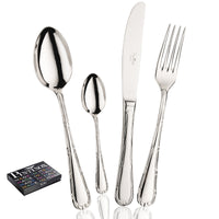 Pintinox Filet Service De Couverts En Acier Inoxydable Set 49 Pcs