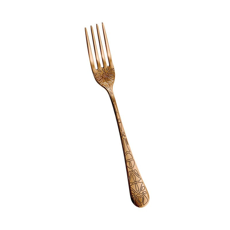 Abert Tattoo Table Fork In Stainless Steel Set of 12 Pcs