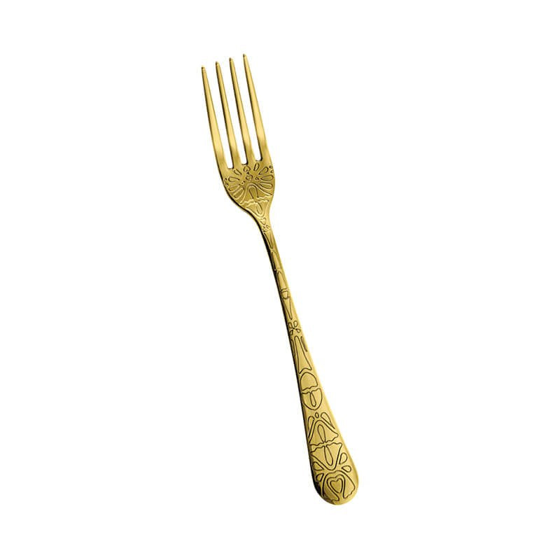 Abert Tattoo Table Fork In Stainless Steel Set of 12 Pcs