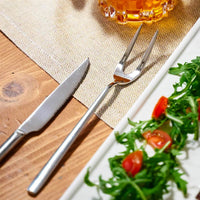 Abert Ergo Fourchette À Viande En Acier Inoxydable Set de 12 Pcs