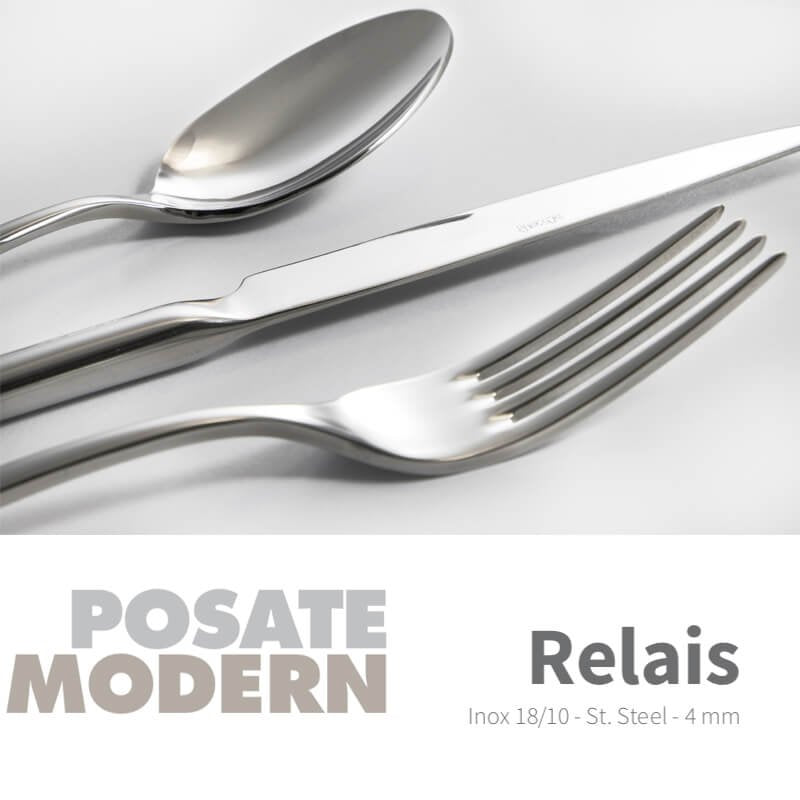 Abert Relais Table Fork in Stainless Steel Set of 12 Pcs