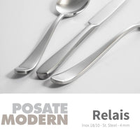Abert Relais Coltello Tavola In Acciaio Inox Set 12 Pz