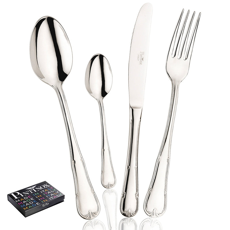 Pintinox Expo Service De Couverts En Acier Inoxydable Set 24 Pcs