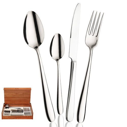 Pintinox Maitre Service Couverts En Acier Inoxydable Set de 24 Pcs