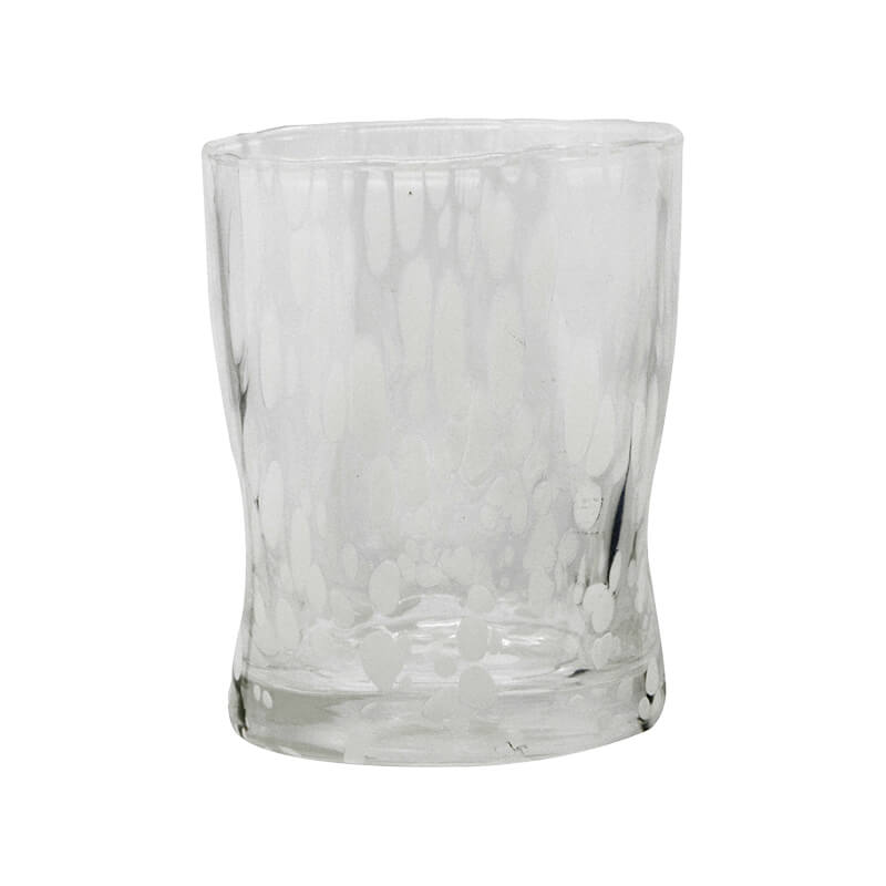 33 Cl Drops water glass in glass - set of 6 pieces