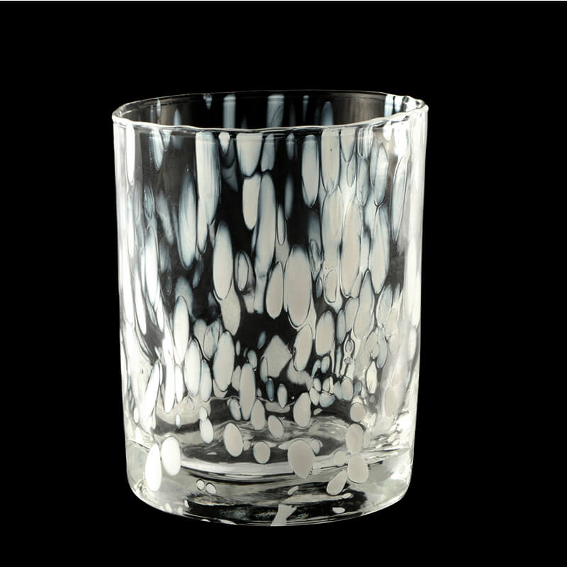 33 Cl Drops water glass in glass - set of 6 pieces