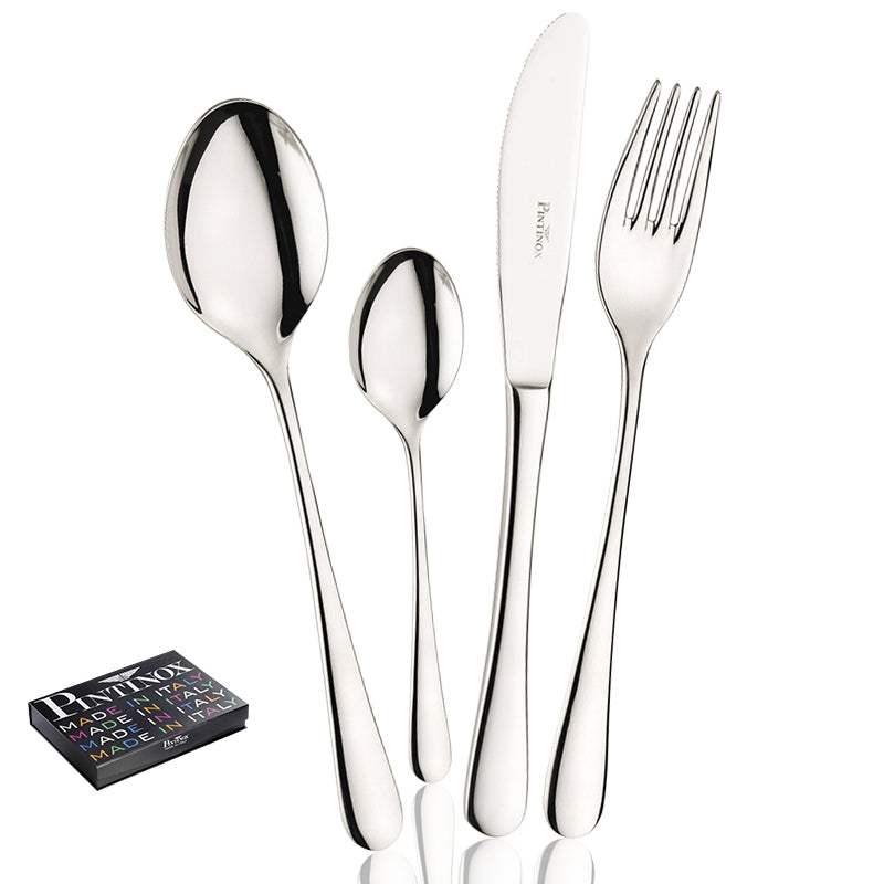 Pintinox Hotel Servizio Posate In Acciaio Inox Set 75 Pz