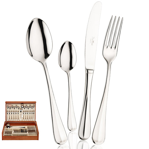 Pintinox RomaCubertería de acero inoxidable set de 75 piezas
