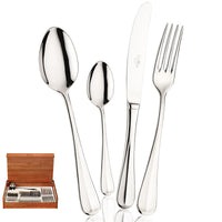 Pintinox RomaCubertería de acero inoxidable set de 49 piezas