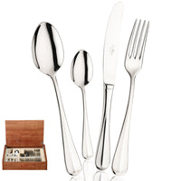 Pintinox Roma Juego de Cubiertos En Acero Inoxidable Set de 24 Pzas