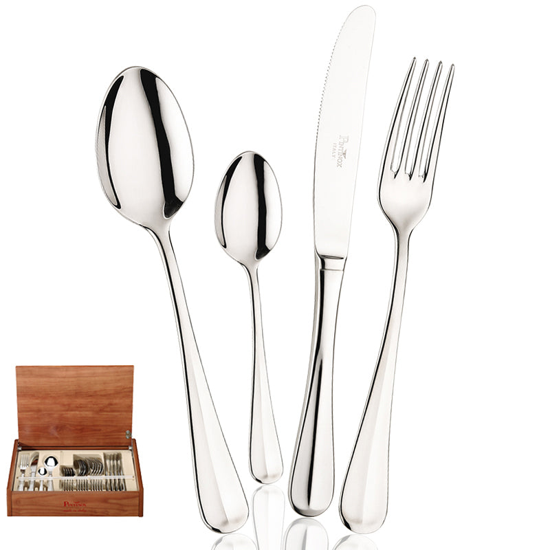 Pintinox Roma Juego de Cubiertos En Acero Inoxidable Set de 24 Pzas