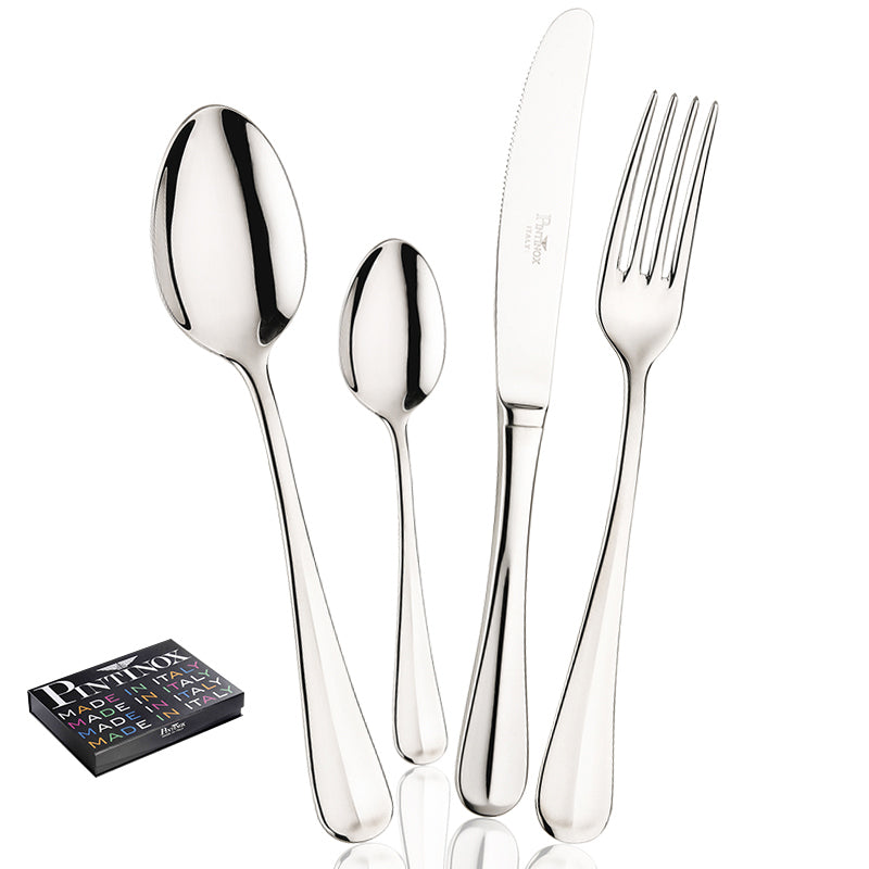 Pintinox RomaCutlery Set in Stainless Steel Set of 75 Pcs