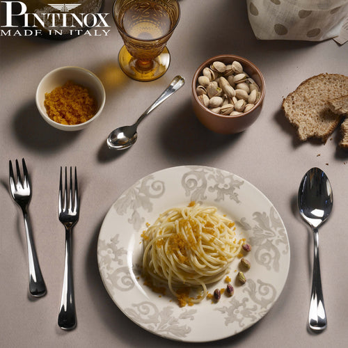 Pintinox Roma Tenedor Pescado En Acero Inoxidable Set 12 Pz