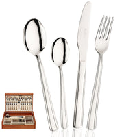 Pintinox AidaCubertería de acero inoxidable set de 75 piezas